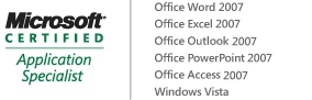 Microsoft Certified Application Specialist (MCAS)